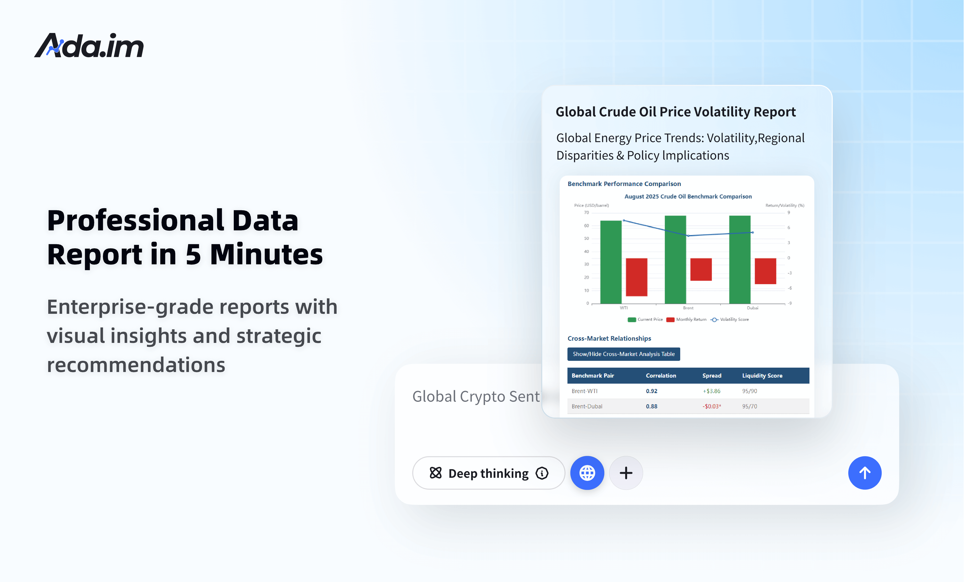 It effortlessly handles vast sales figures, complex user behavior logs, and multi-dimensional market data. Built-in AI algorithms simultaneously perform data cleaning, intelligent analysis, and extract core findings. The report includes key metric trends, comparative charts, and automatically highlights anomalies with root causes, pinpointing both business opportunities and potential risks. It effortlessly handles vast sales figures, complex user behavior logs, and multi-dimensional market data. Built-in AI algorithms simultaneously perform data cleaning, intelligent analysis, and extract core findings. The report includes key metric trends, comparative charts, and automatically highlights anomalies with root causes, pinpointing both business opportunities and potential risks.